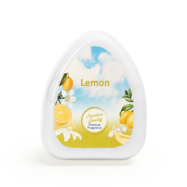 Mini Gel Air Freshener Lemon 3pack