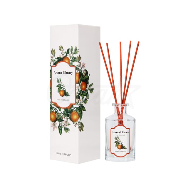 Osp250810 Octagon Clear Bottle With Soft Stopper Reed Diffuser 100ml