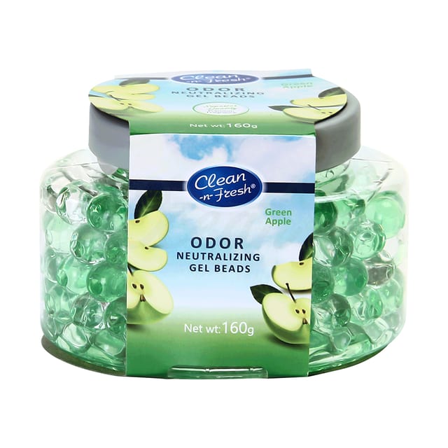 Odor Neutralizing Gel Beads Green Apple 160g