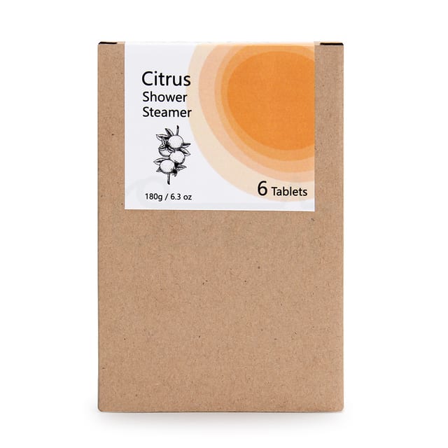 1 Shower Steamer Citrus 6pack