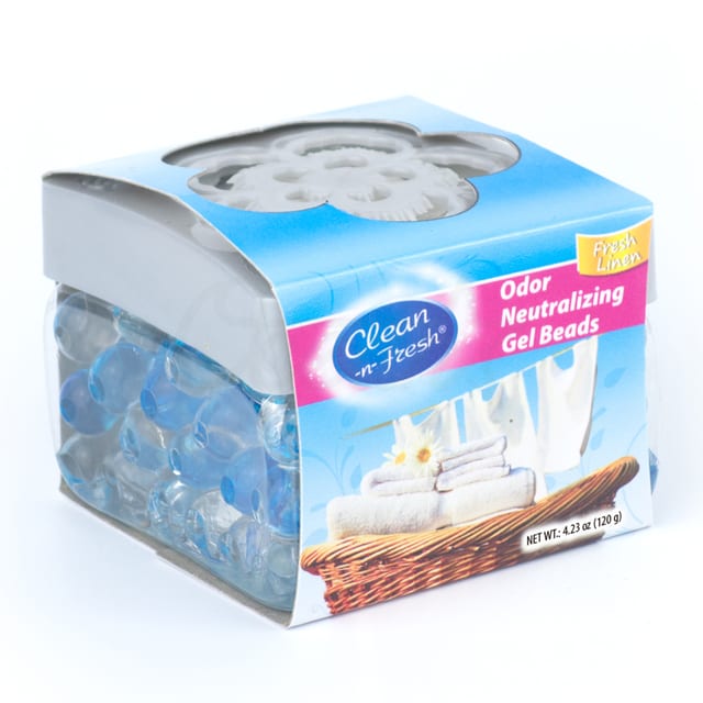 Air Freshener Gel Beads Fresh Linen 120g