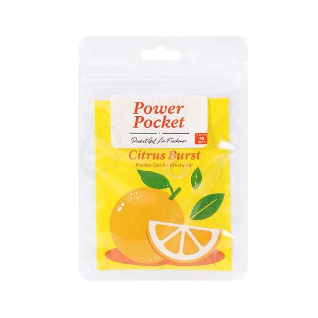 Osp250867 Pocket Gel Air Freshener Citrus Burst 6pack