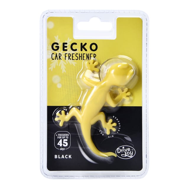 Osq22601 Pvc Car Freshener Gecko Yellow 1pack