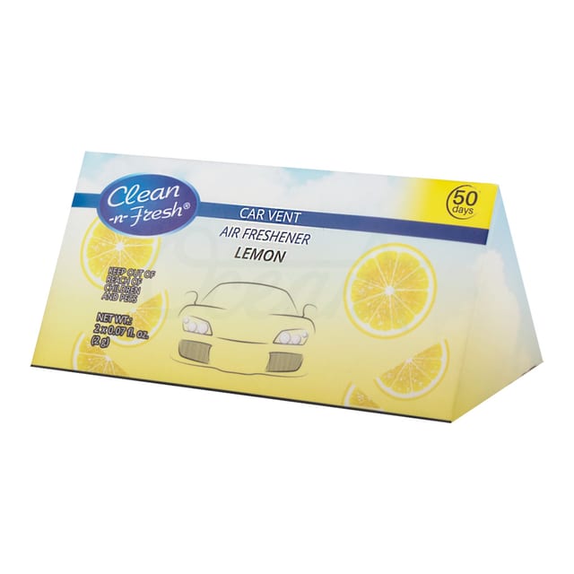 Vent Clip Car Air Freshener Lemon