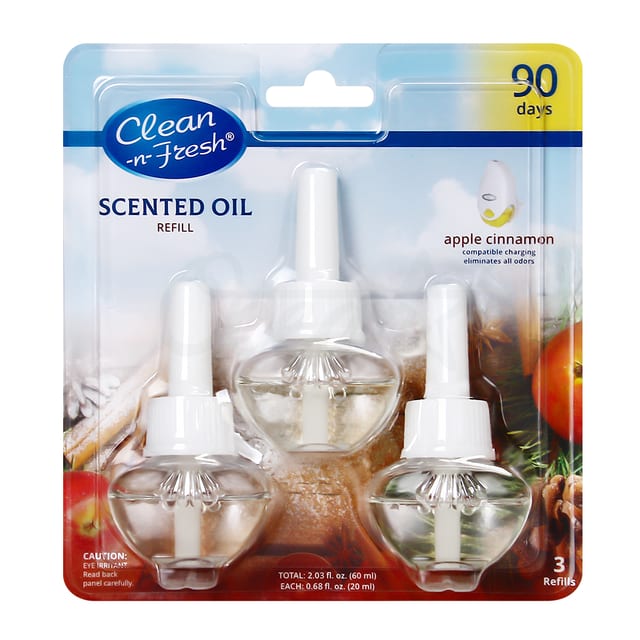 Scented Oil Refill Apple Cinnamon 3refills