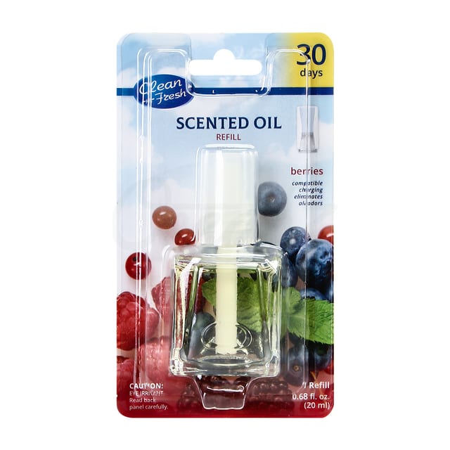 Scented Oil Refill Glass Berries 1refill