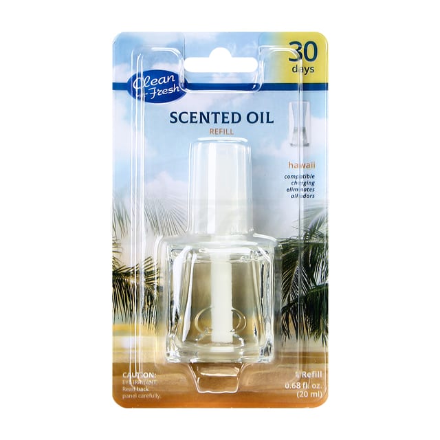 Scented Oil Refill Glass Hawaii 1refill