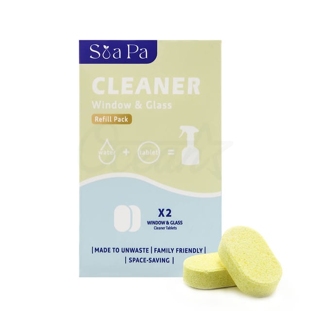 Os E2304005 Window Glass Cleaner Tablet Refill Pack 8g 2tablets