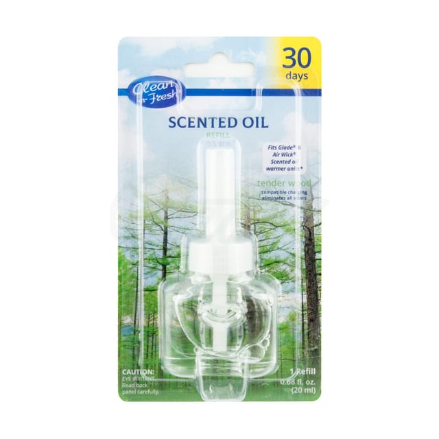 Scented Oil Universal Refill Glass Tender Wood
