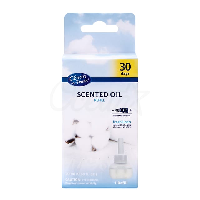 Secented Oil Universal Refill Fresh Linen 1refill