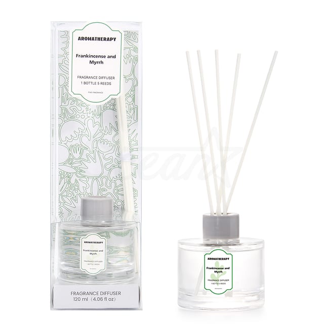 Reed Diffuser Pet Box Frankincense and Myrrh 120ml