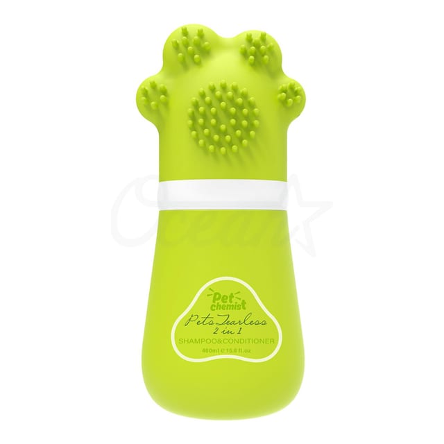 Osp22001 2 in 1 Pet Paw Shape Shampoo Tearless 2 in 1 Shampoo & Conditioner 460 ML