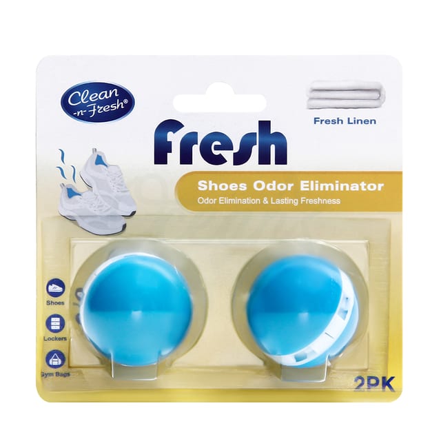 Shoes Odor Eliminator Fresh Linen 2pack