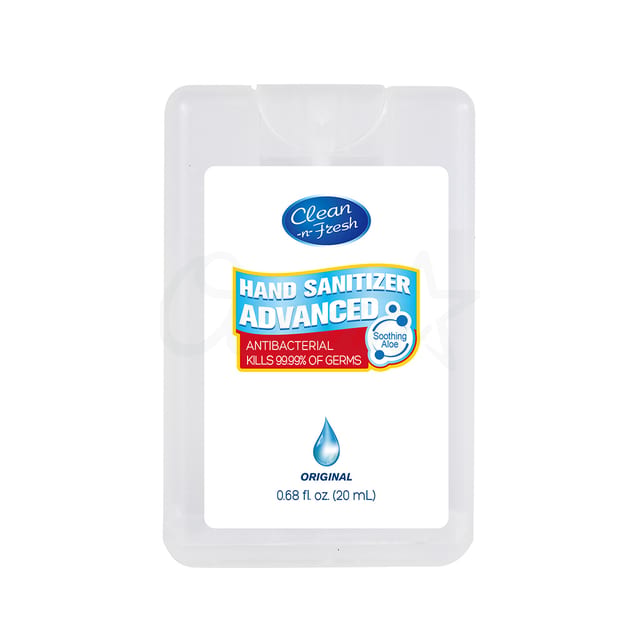 1 Credit Card Hand Sanitizer Spray 20ml