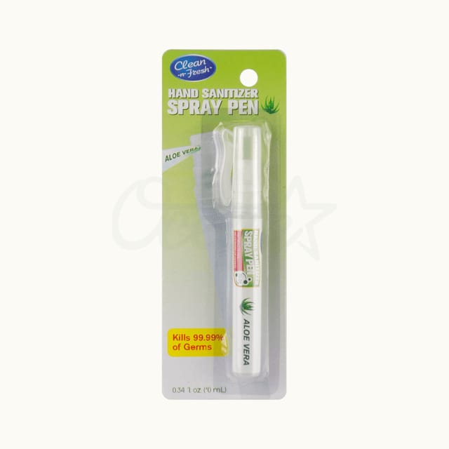 Hand Sanitizer Spray Pen Aloe Vera 10ml