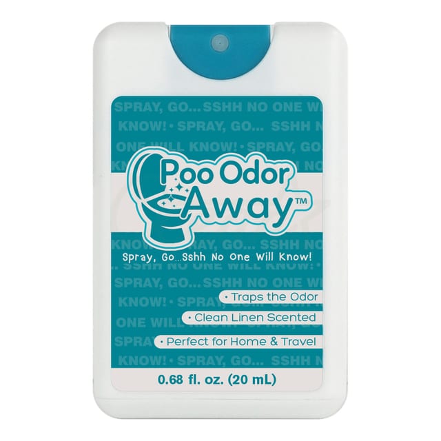 Poo Odor Away Spray Card Linen 20ml