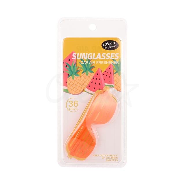 Osf18019 Sunglasses Gel Car Air Freshener Orange