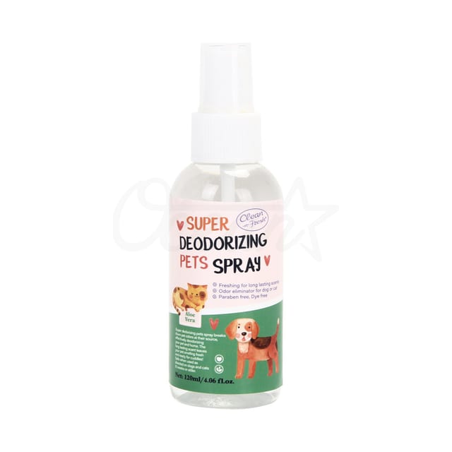 Osp21026 Super Deodorizing Pets Spray Aloe 120ml