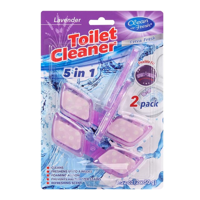 1 Automatic Toilet Bowl Cleaner Power Lavender 2pack