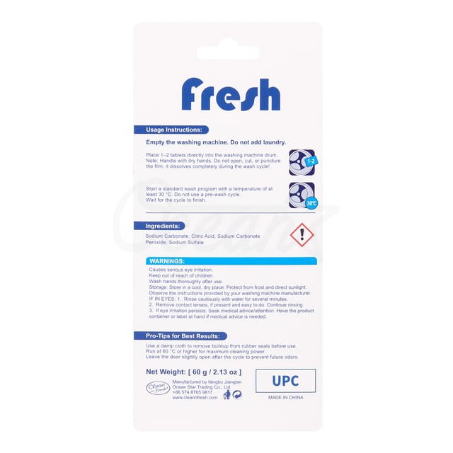 Osp2602067 Washing Machine Cleaner Tablets 3pack Back