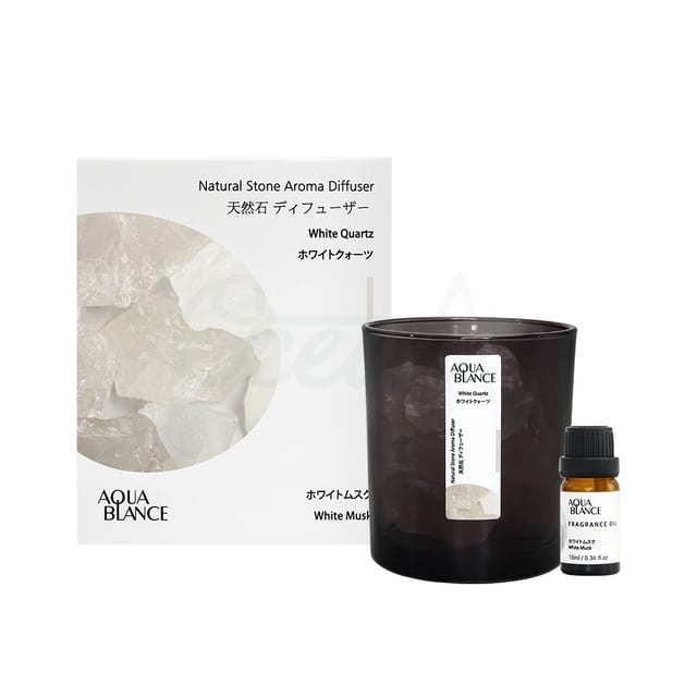 Osl23100 Natural Stone Aroma Diffuser White Musk With White Quartz