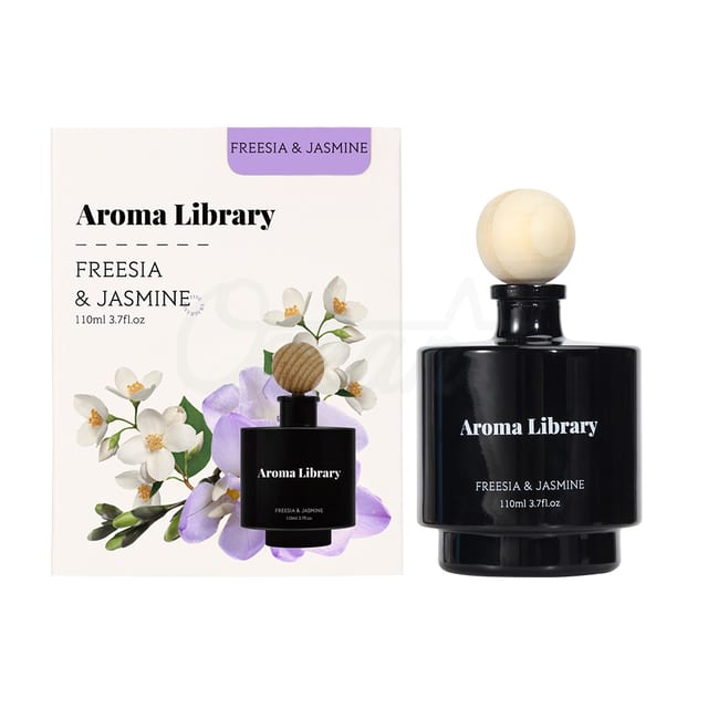 Wooden Bead Reed Diffuser Freesia & Jasmine 110ml