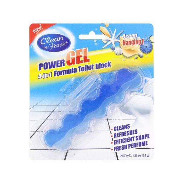Powerful gel 4-in-1 formula toilet cleaner