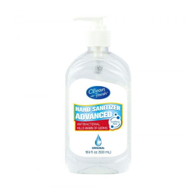 500ml gel hand sanitizer