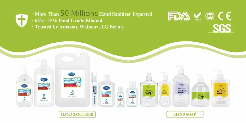 FDA Private Label Hand Sanitizer Manufacturer