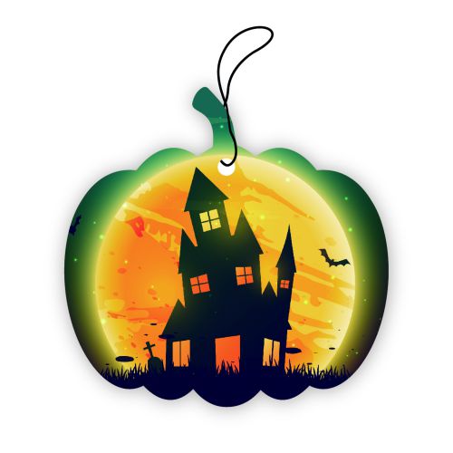 Halloween custom air freshener 1