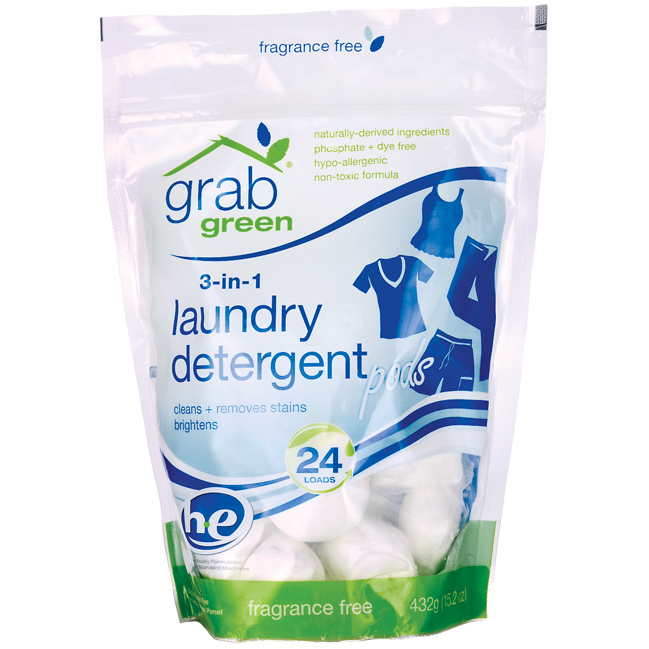 laundry detergents packs