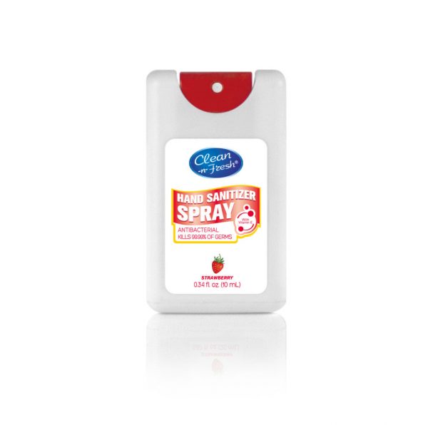 travel size card shaped hand sanitizer