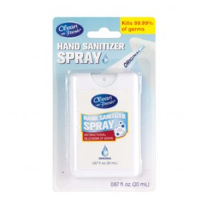20ml card shape hand sanitizer spray