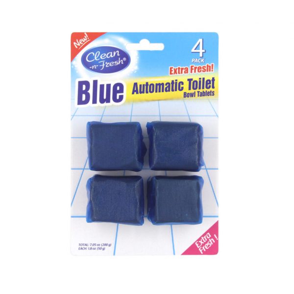 Toilet tank square clean tablets