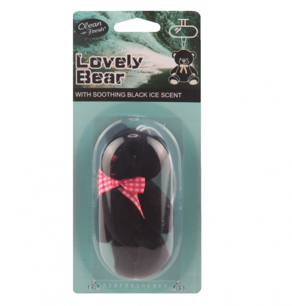 bear-shaped toy hanging car air freshener