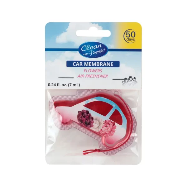 Car membrane air freshener flowers