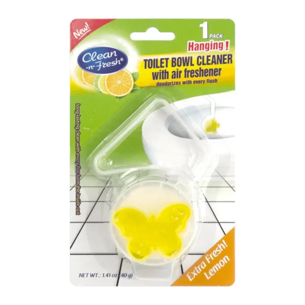 Toilet Bowl Cleaner With Air Freshener Lemon