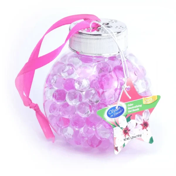 Odor neutralizing gel beads air freshener