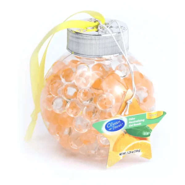 Odor neutralizing gel beads air freshener