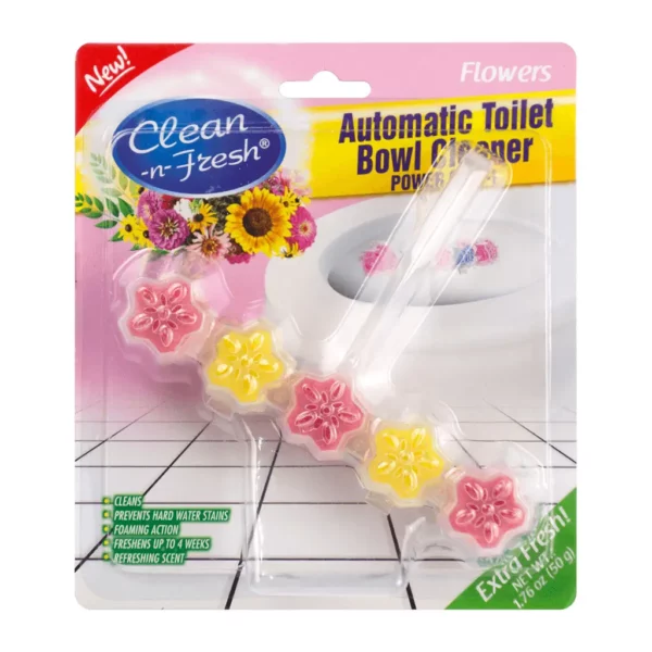 New 5 Flower Toilet Bowl Cleaner Hanger - Imagen 4