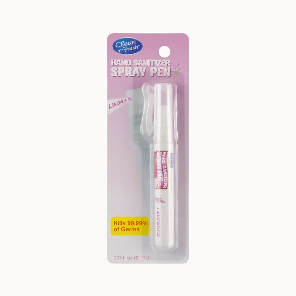 Cosmetic Manufacturer 6 pocket hand sanitizer spray pen lavender