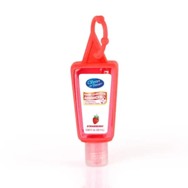 29ml Silicone Sleeve Hand Sanitizer Strawberry