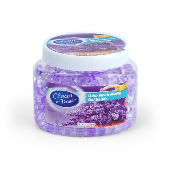 Odor neutralizing gel beads