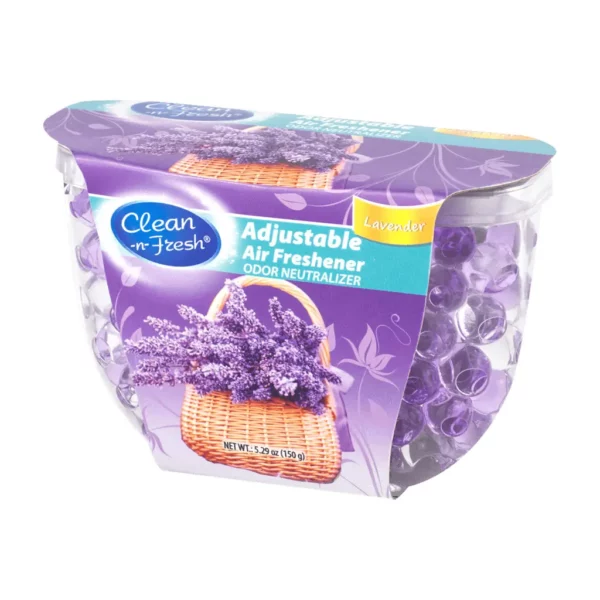 Odor neutralizing gel beads lavender