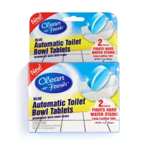 Blue Toilet Tablets (2 Pack), Toilet Bowl Tablet