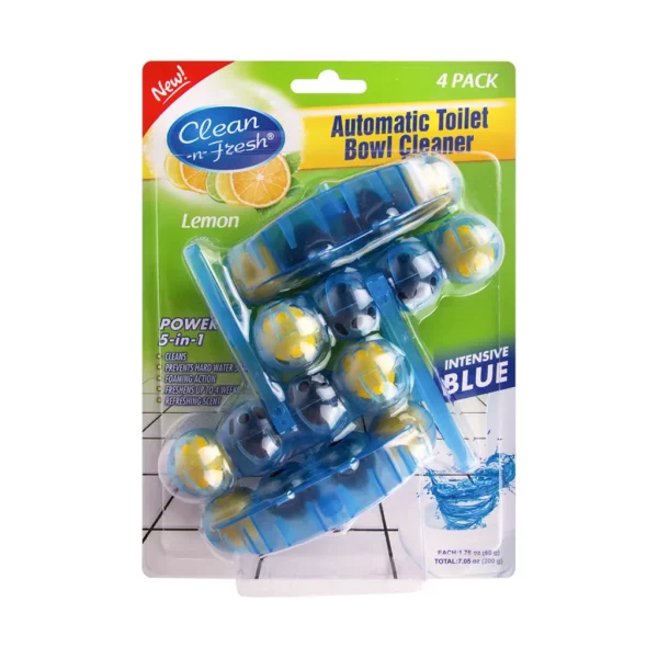5-in-1 Rim Hanger Toilet Bowl Cleaner, 4 count - Image 5