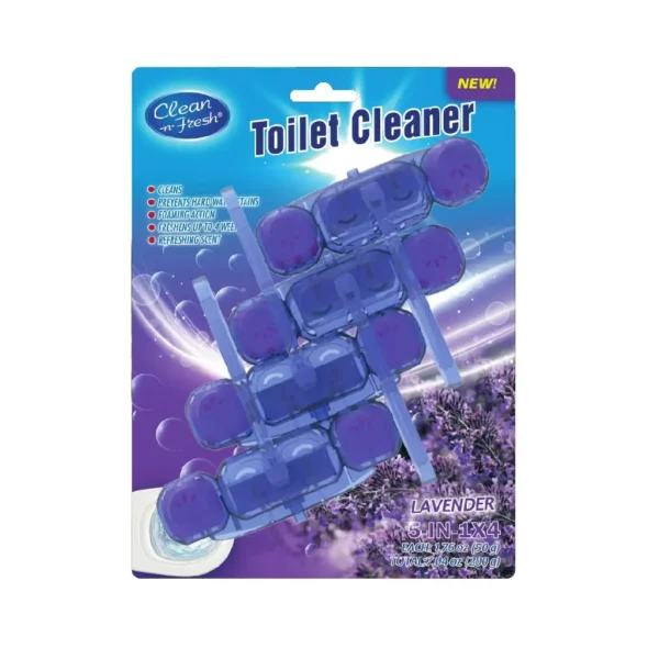 Blue Active Toilet Bowl Cleaner (4 Pack)