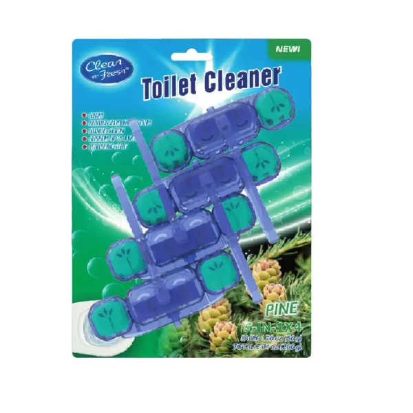 Blue Active Toilet Bowl Cleaner (4 Pack)