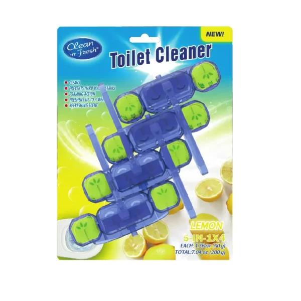 Blue Active Toilet Bowl Cleaner (4 Pack)