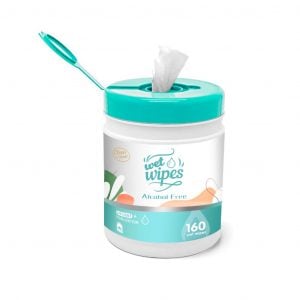 antibacterial sanitizing wipes